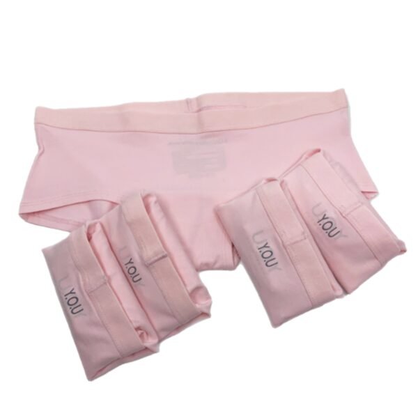Women's organic cotton boy shorts - pack of 5