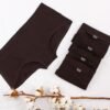 Women's organic cotton boy shorts - pack of 5