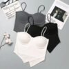 Cut Padded Long Bra /Camisole