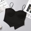 Cut Padded Long Bra /Camisole