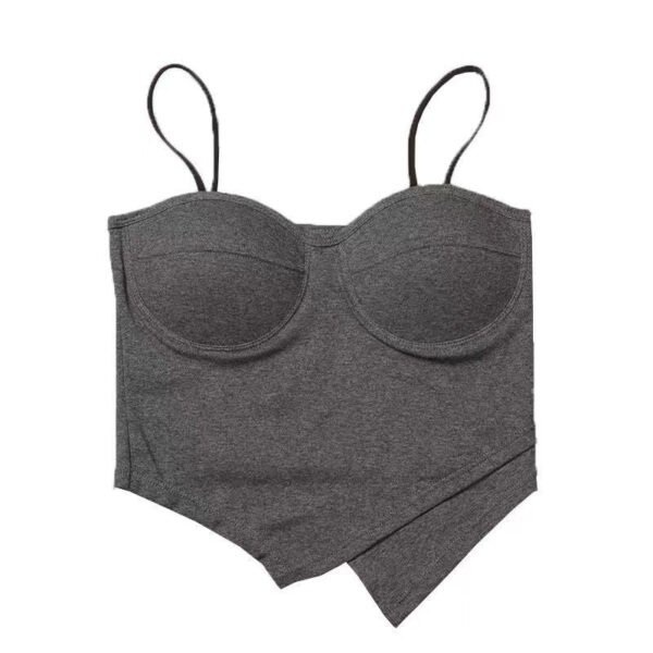 Cut Padded Long Bra /Camisole