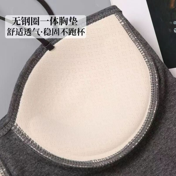 Cut Padded Long Bra /Camisole
