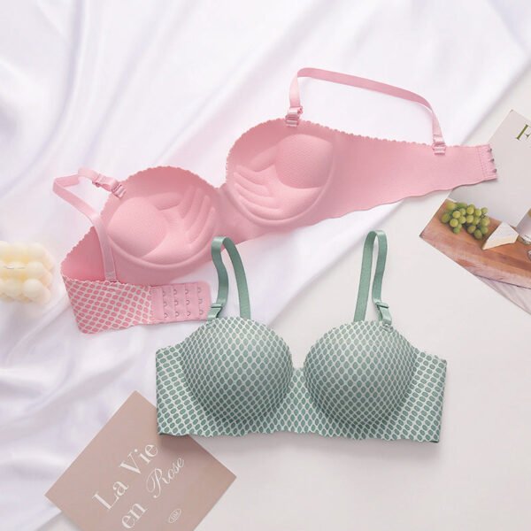 Double Padded Hand Shaped Half Cup Pushup Bra
