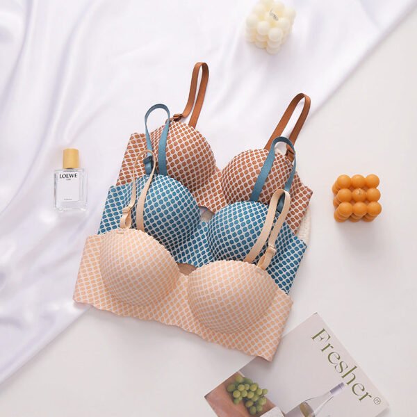 Double Padded Hand Shaped Half Cup Pushup Bra